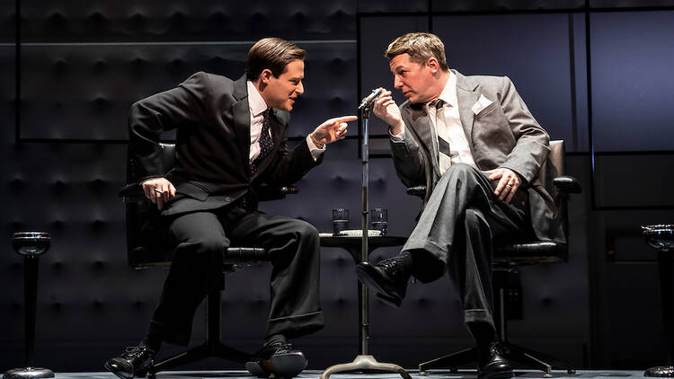 Good Night, Oscar Ben Rappaport and Sean Hayes in Good Night, Oscar