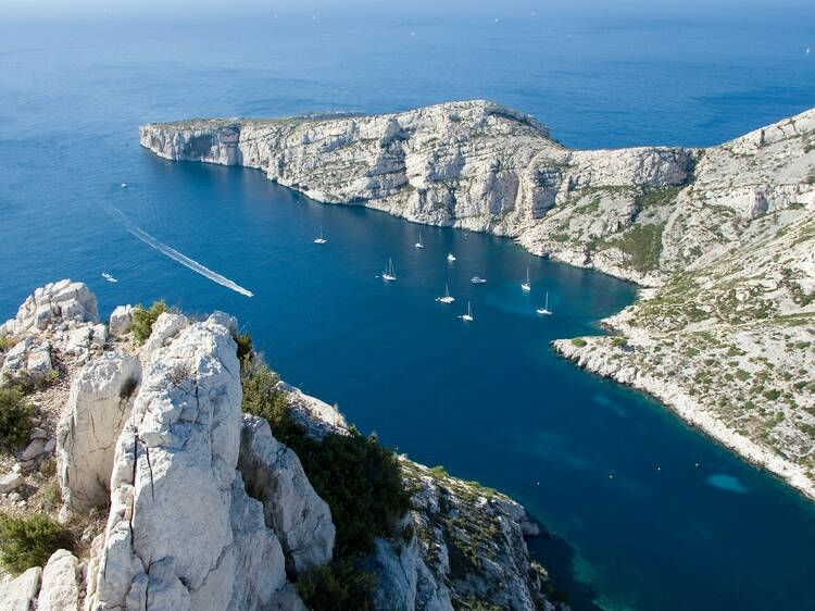 Pleine eau  Parc national des calanques