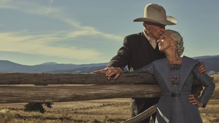 Harrison Ford and Helen Mirren in TV series 1923