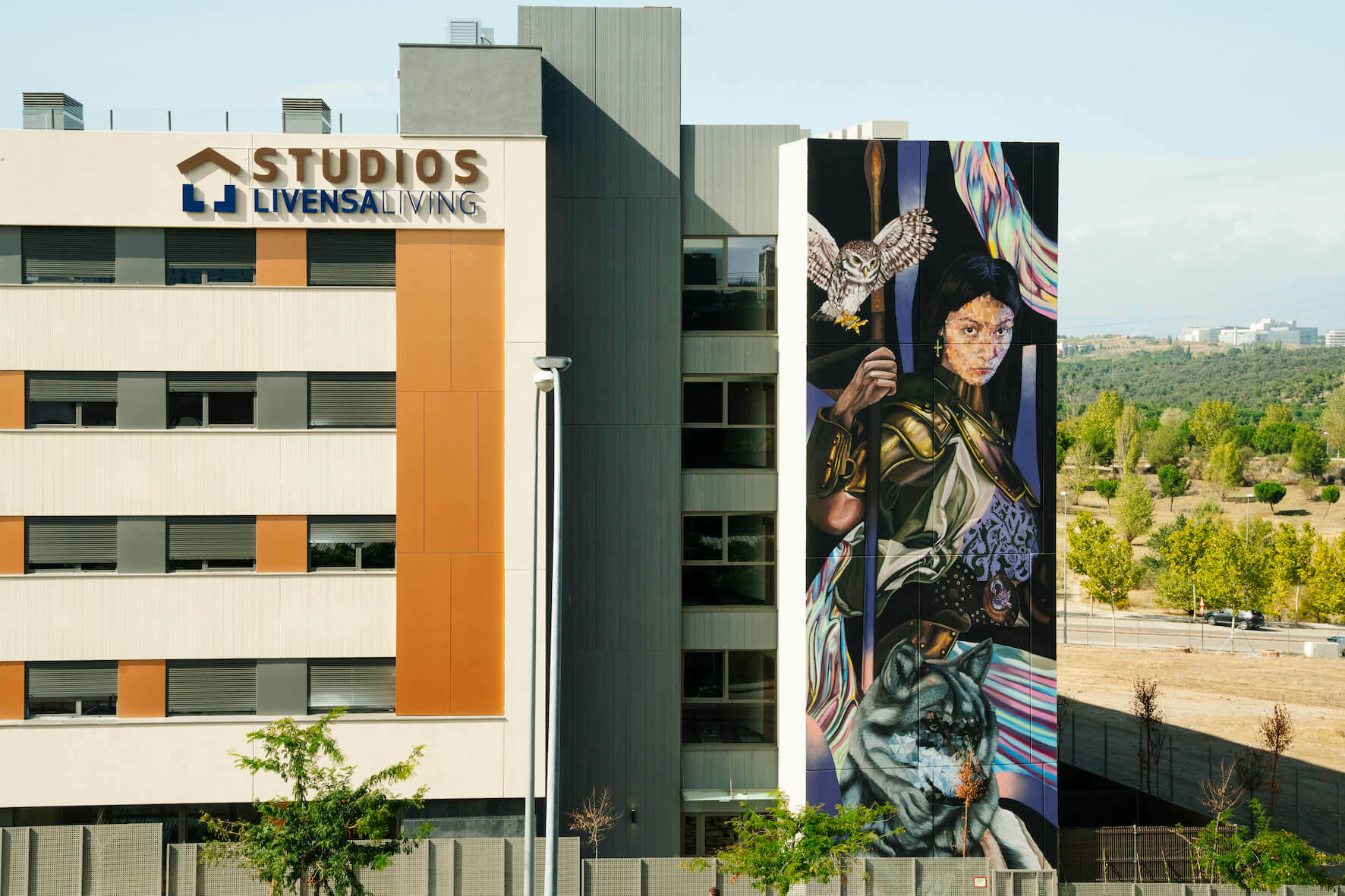 Uriginal Livensa Studio Living, Alcobendas, candidato a mejor mural del mundo