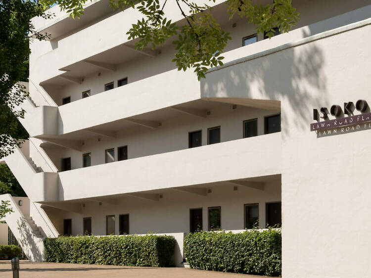 An apartment in the grade I-listed Isokon Building could be yours