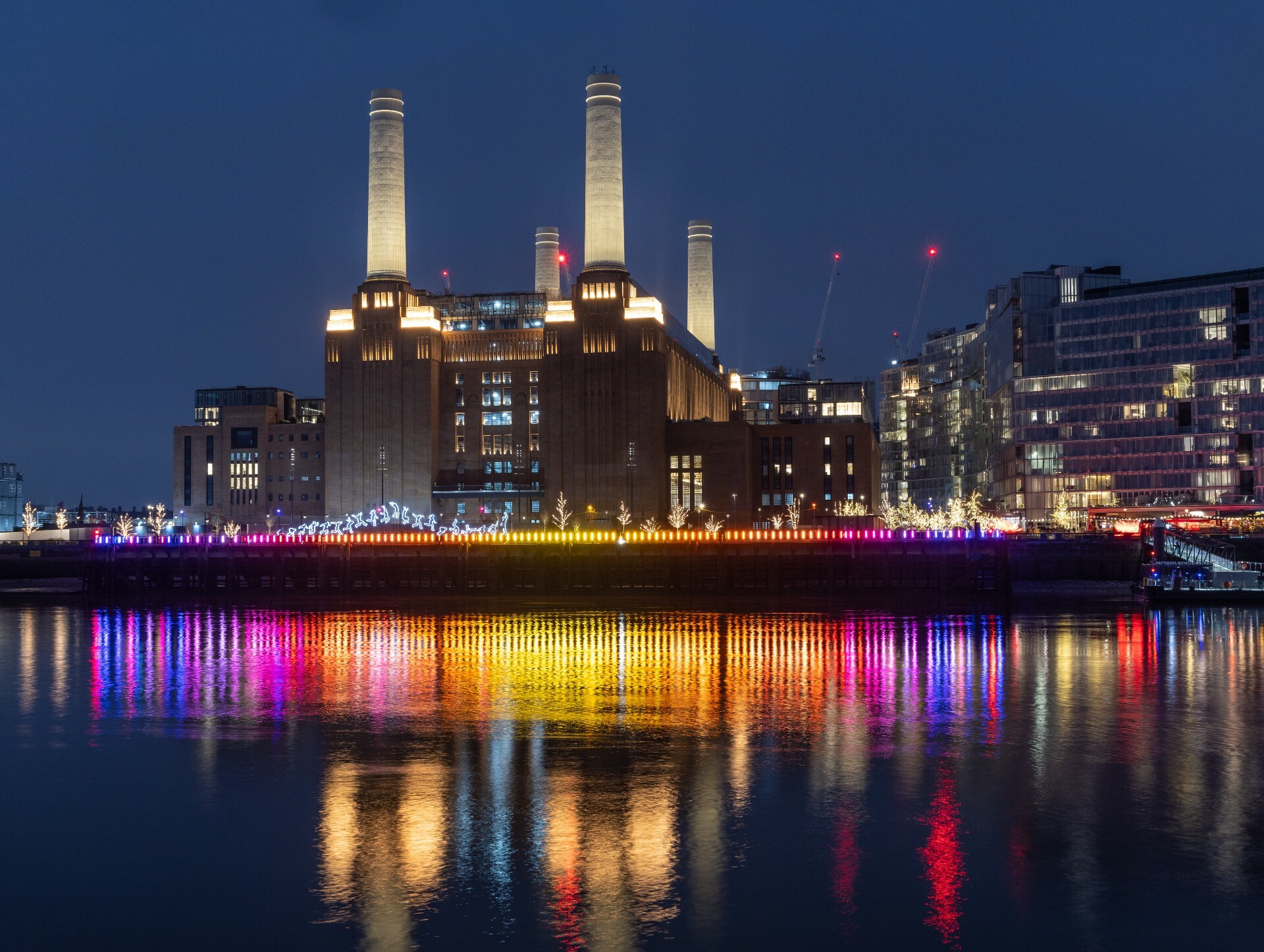 Battersea Power Station Light Festival is back this month