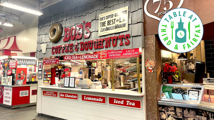 Table at Third & Fairfax #2: Bob's Doughnuts and Nonna's Empanadas