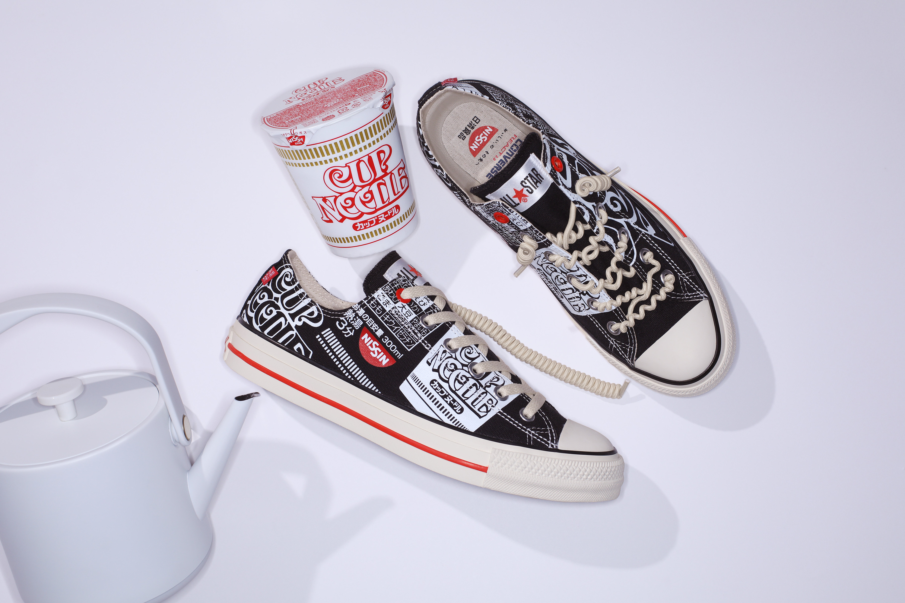 Converse teams up with Nissin Cup Noodles for cool new sneakers