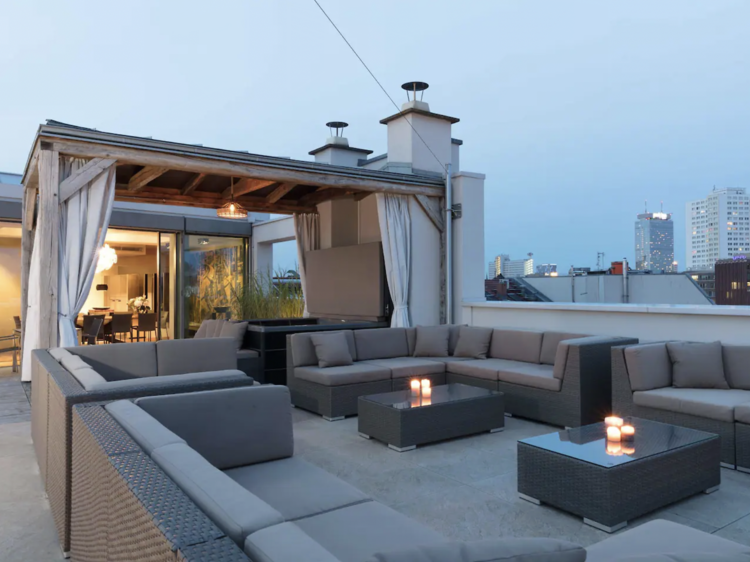 The ultra-luxe penthouse near Berline Innenstadt