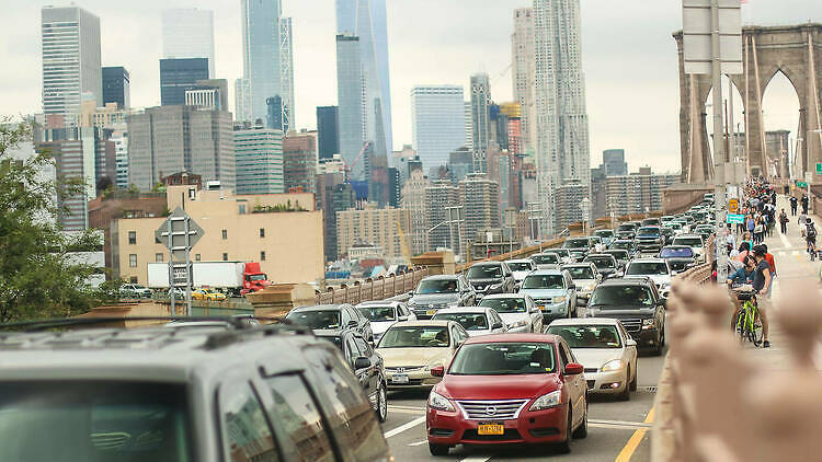 Traffic in New York City, USA