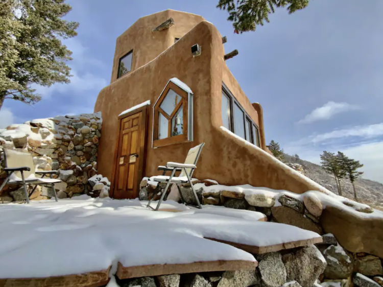 The handcrafted Earthship in Boulder, Colorado