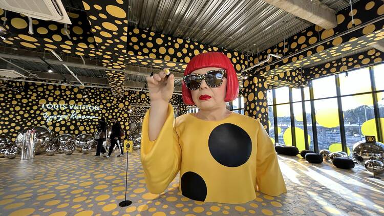 Yayoi Kusama's Iconic Polka Dots Take Over Louis Vuitton Stores