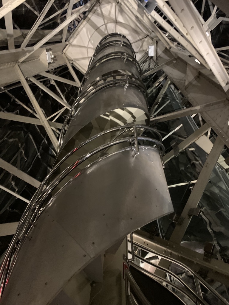 Inside the Statue of Liberty