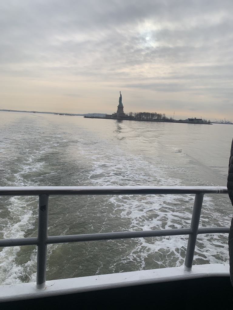 A view of statue of liberty