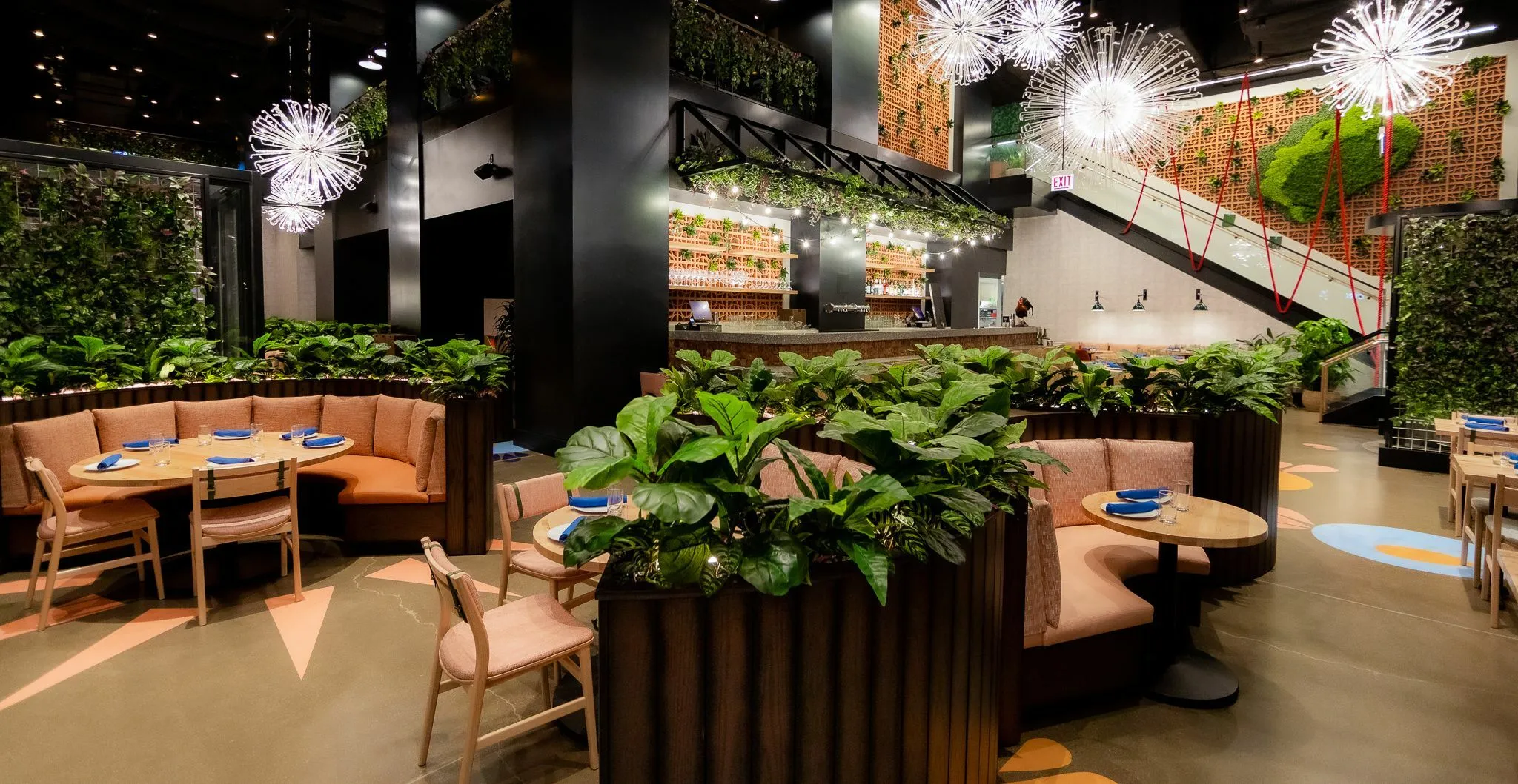 The interior of Kindling