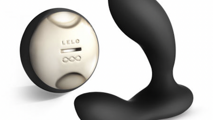 The Lelo Hugo Remote Control Prostate Massager