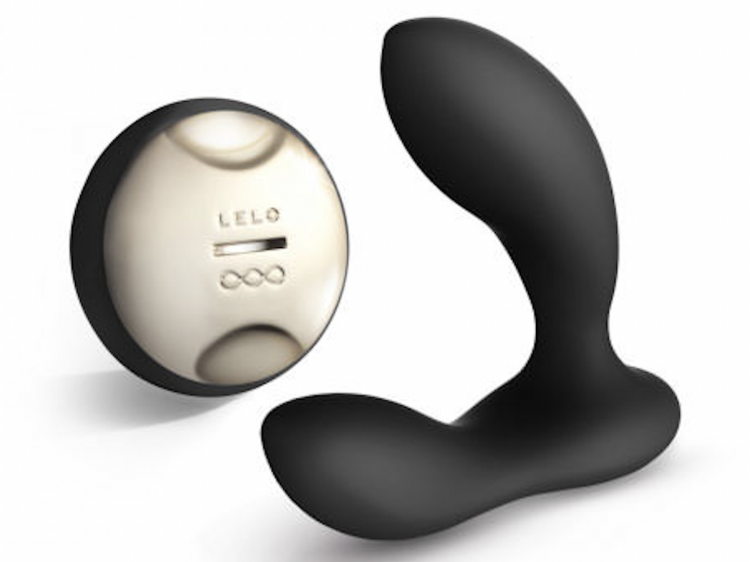 The Lelo Hugo Remote Control Prostate Massager