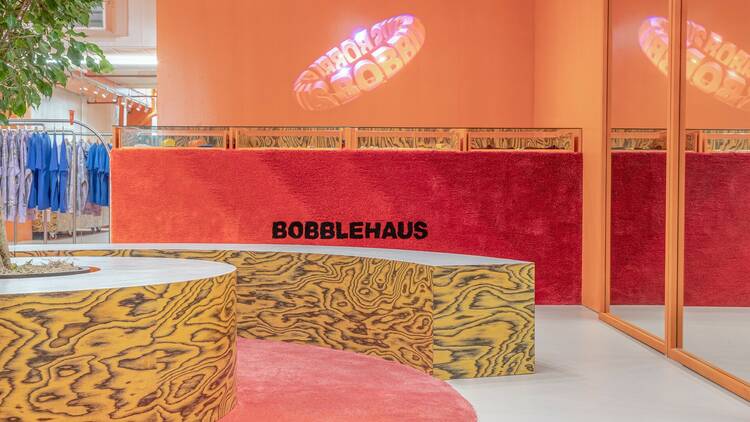 The interior of the BOBBLEHAUS store.