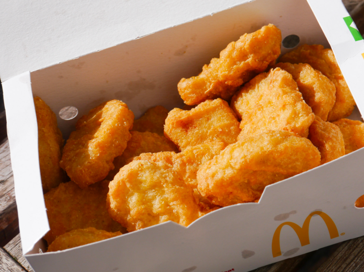 McDonald’s - free 20 McNuggets with a $10 spend