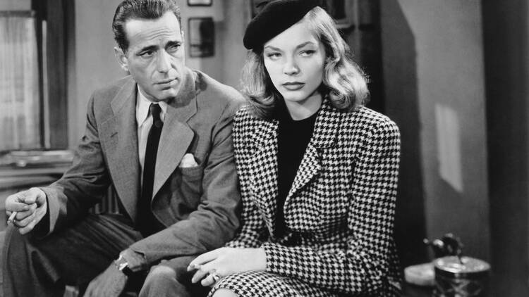 A still from the movie The Big Sleep.