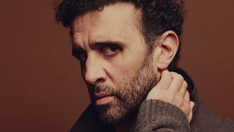 Actor Hazem Shammas in a promo shot for Bell Shakespeare's 2023 Macbeth