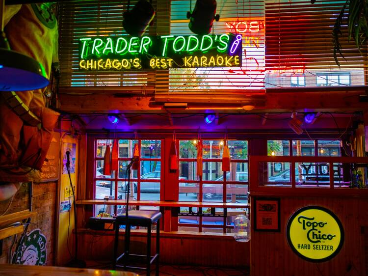 Sing your heart out at Trader Todd’s karaoke