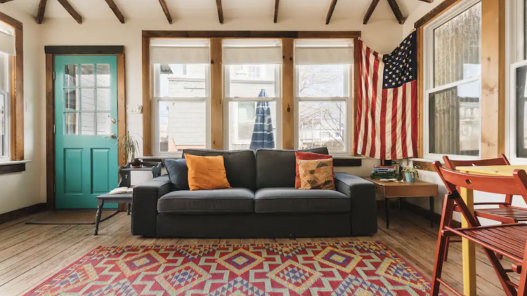 The restored bungalow of Rockaway Beach