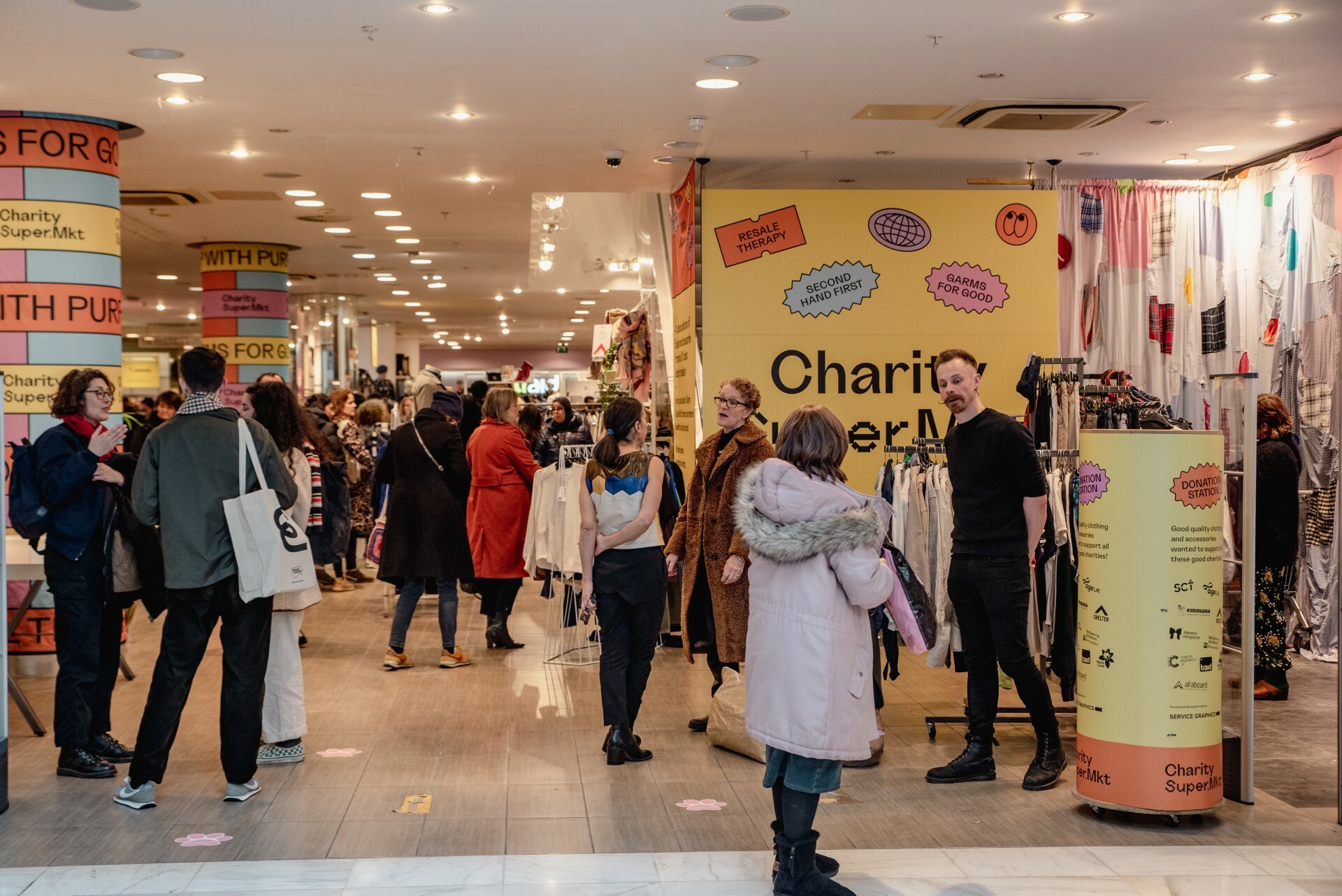 The UK’s first charity-shop department store has opened in Brent Cross