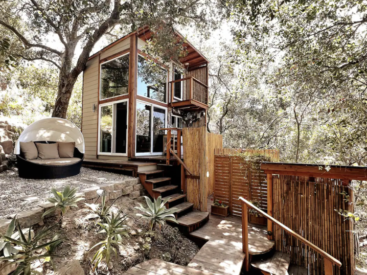 The tiny home in Topanga