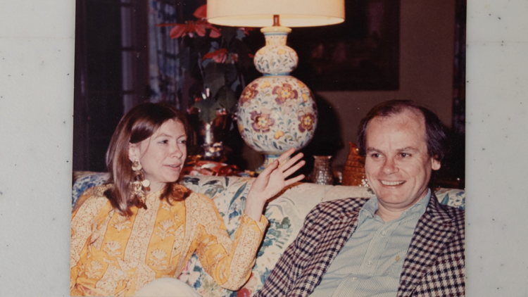 Joan Didion and Gregory Dunne