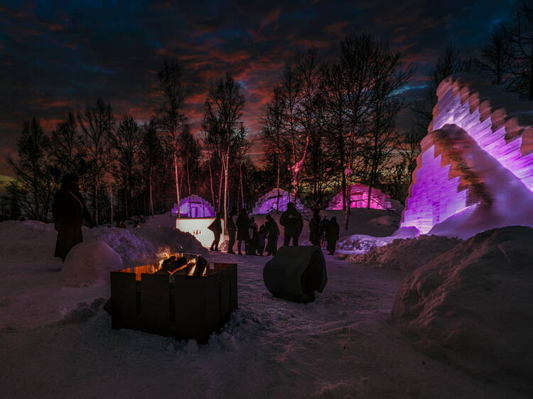 Sapporo Geimori W-Awesome Ice Forest, Hokkaido