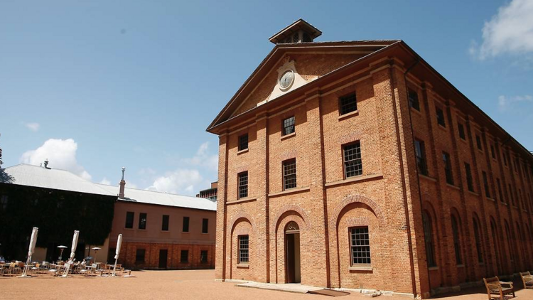 The outside of Hyde Park Barracks