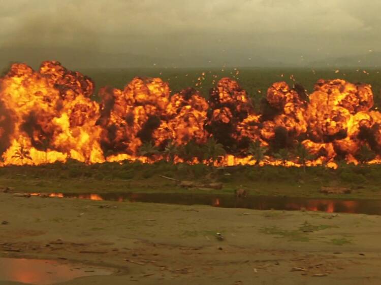The napalm strike in ‘Apocalypse Now’ (1979)