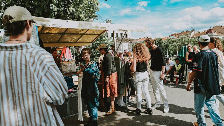 Zizkov farmer's market