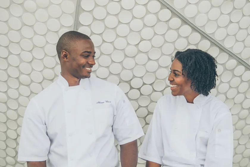 Akino and Jamila West of Rosie's