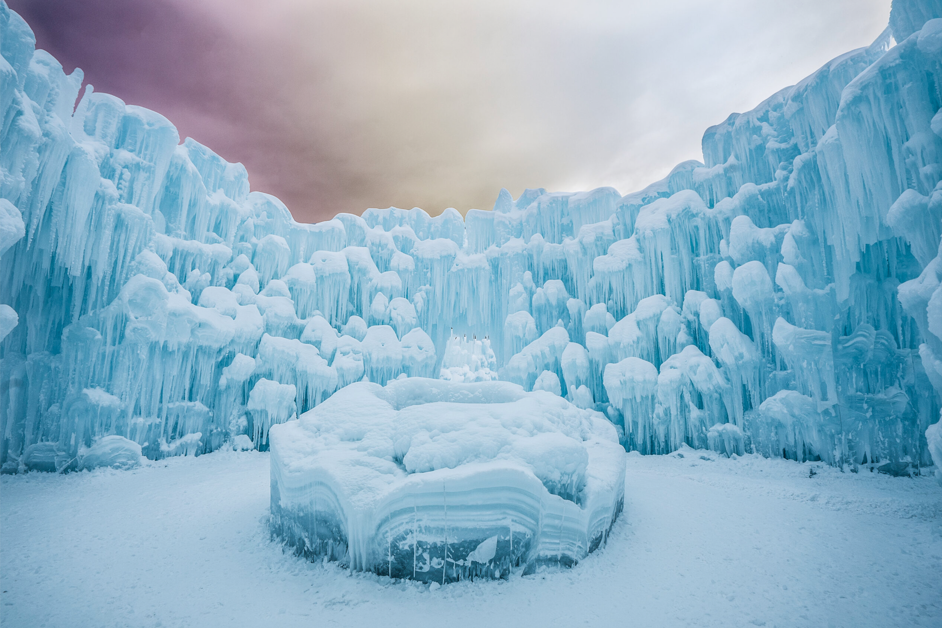 the Ice Castles new hampshire