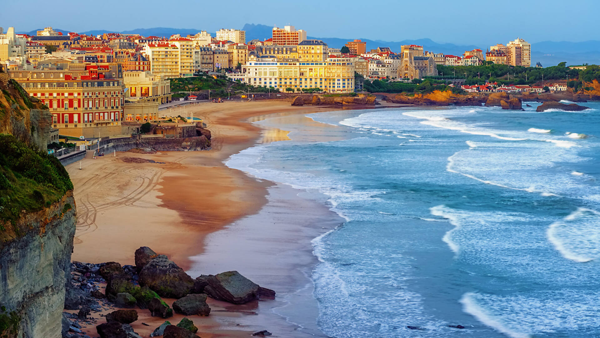 Biarritz é a cidade que tem a melhor qualidade de vida em França