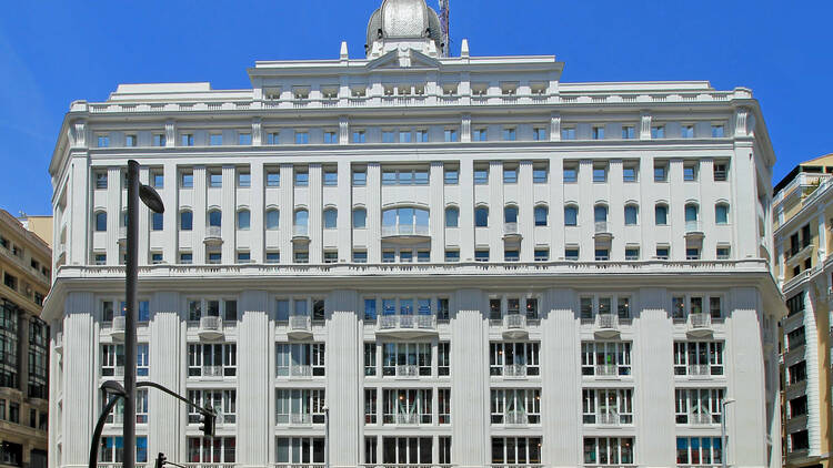 Edificio Madrid París, Gran Vía (Primark)