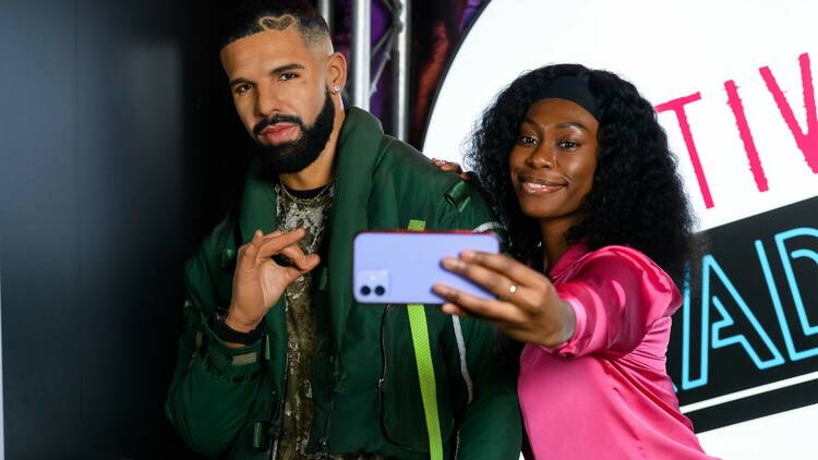 Drake at Madame Tussaud's 