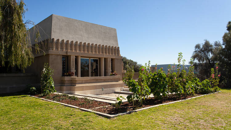 Pack a picnic and roll out a blanket at the Hollyhock House