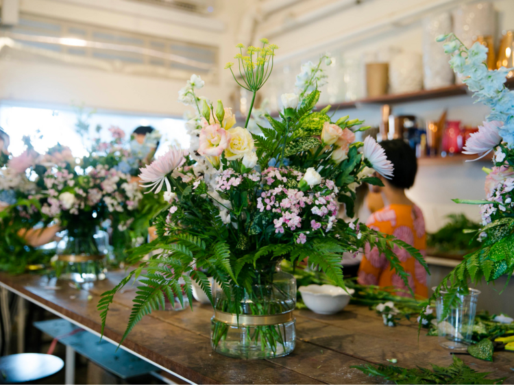 6. Go for a floral arrangement workshop