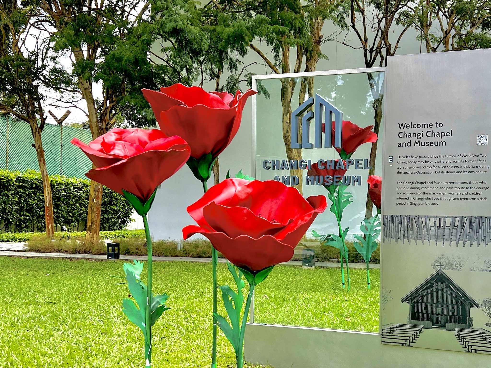 Flowers, remembrance and the art of war