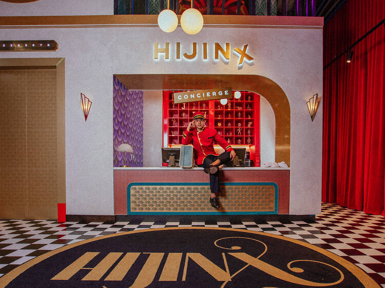 Explore a world of fun at this immersive puzzle hotel Hijinx