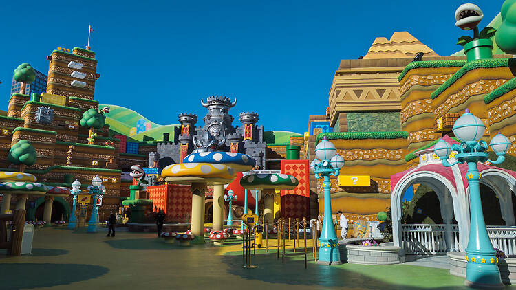 Warp into the Mushroom Kingdom at Universal Studios
