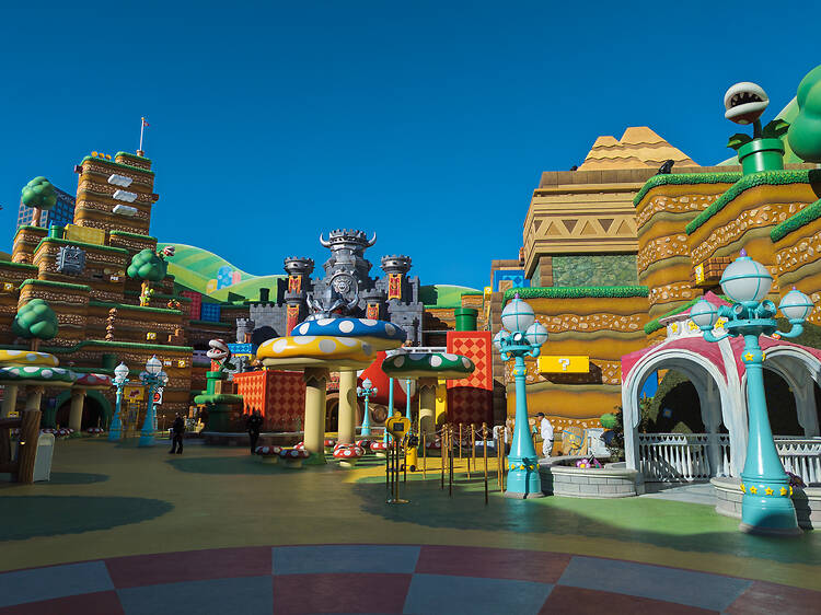 Warp into the Mushroom Kingdom at Universal Studios