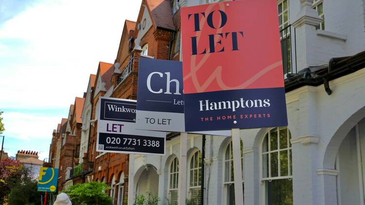 Houses to let in London