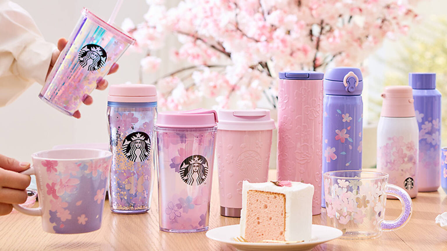 Starbucks's Japanexclusive cherry blossom collection for 2023 is here