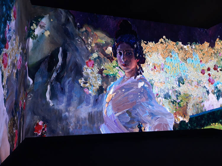 Sorolla a través de la luz