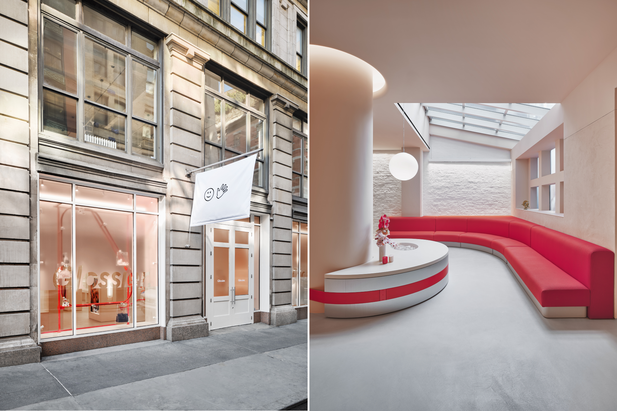 A Massive Glossier Flagship Store Has Opened In SoHo