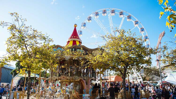 The Ferris Wheel at the Sydney Royal Easter Show