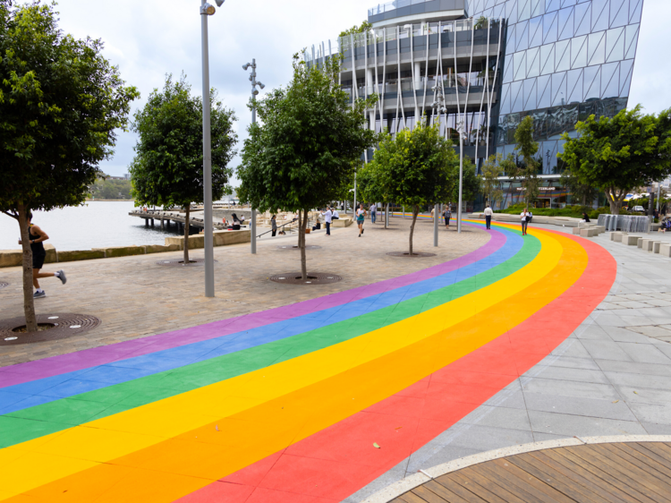 Rainbow Walk, Barangaroo