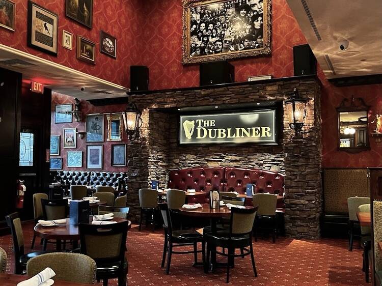 Interior decor; classic Irish pub! - Picture of Emmets Irish Pub &  Restaurant, Boston - Tripadvisor