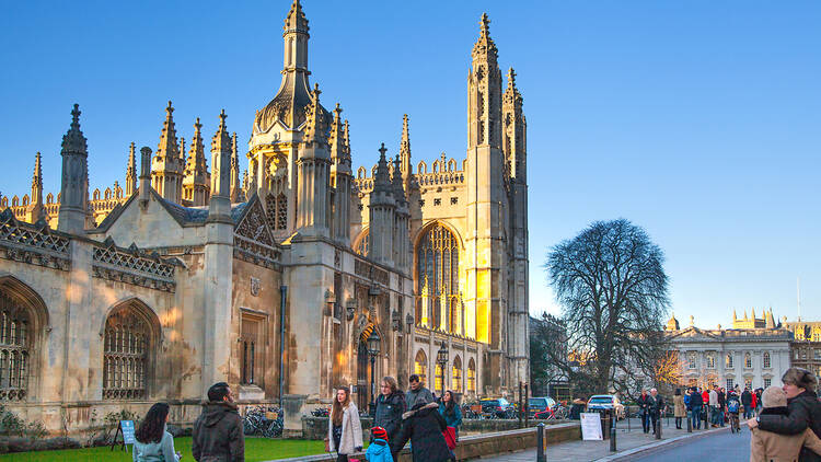 Kings College Cambridge on a sunny day 