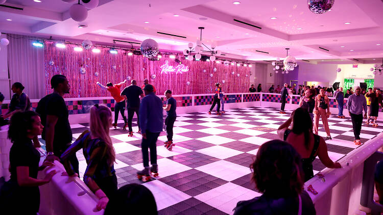 Roller Rink at Rockaway Hotel